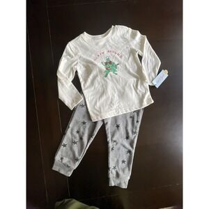 Cat & Jack Boys Rocking Around the Christmas Tree 2-Piece Outfit Set Size 3T NWT